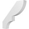Ekena Millwork 3-in. W x 18-in. D x 18-in. H Ridgewood Architectural Grade PVC Knee Brace BRCP03X18X18RID - alternate 1